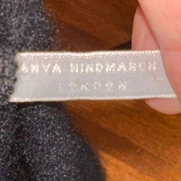 ANYA HINDMARCH Cashmere Short-Sleeve Sweater - Picture 4 of 4